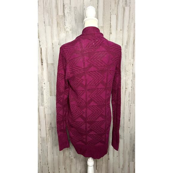 St. John's Bay Women's Open Front Long Sleeve Cardigan Size Medium - Picture 4 of 6